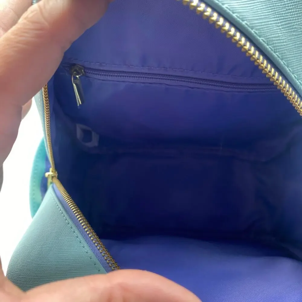 Disney Atlantis The Lost Empire Blue Purple Mini Backpack and Fanny Pack